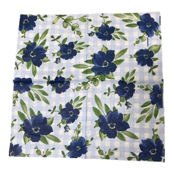 Lot 8 New Paper Napkin Assortment Floral Paris For Decoupage Large 16x13 & 9.5 - Picture 7 of 16